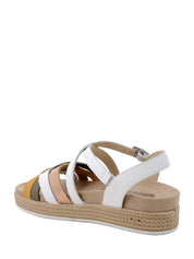 Sandali zeppa Bianco Igi&co