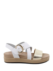 Sandali zeppa Bianco Igi&co