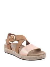 Sandali zeppa Marrone Igi&co