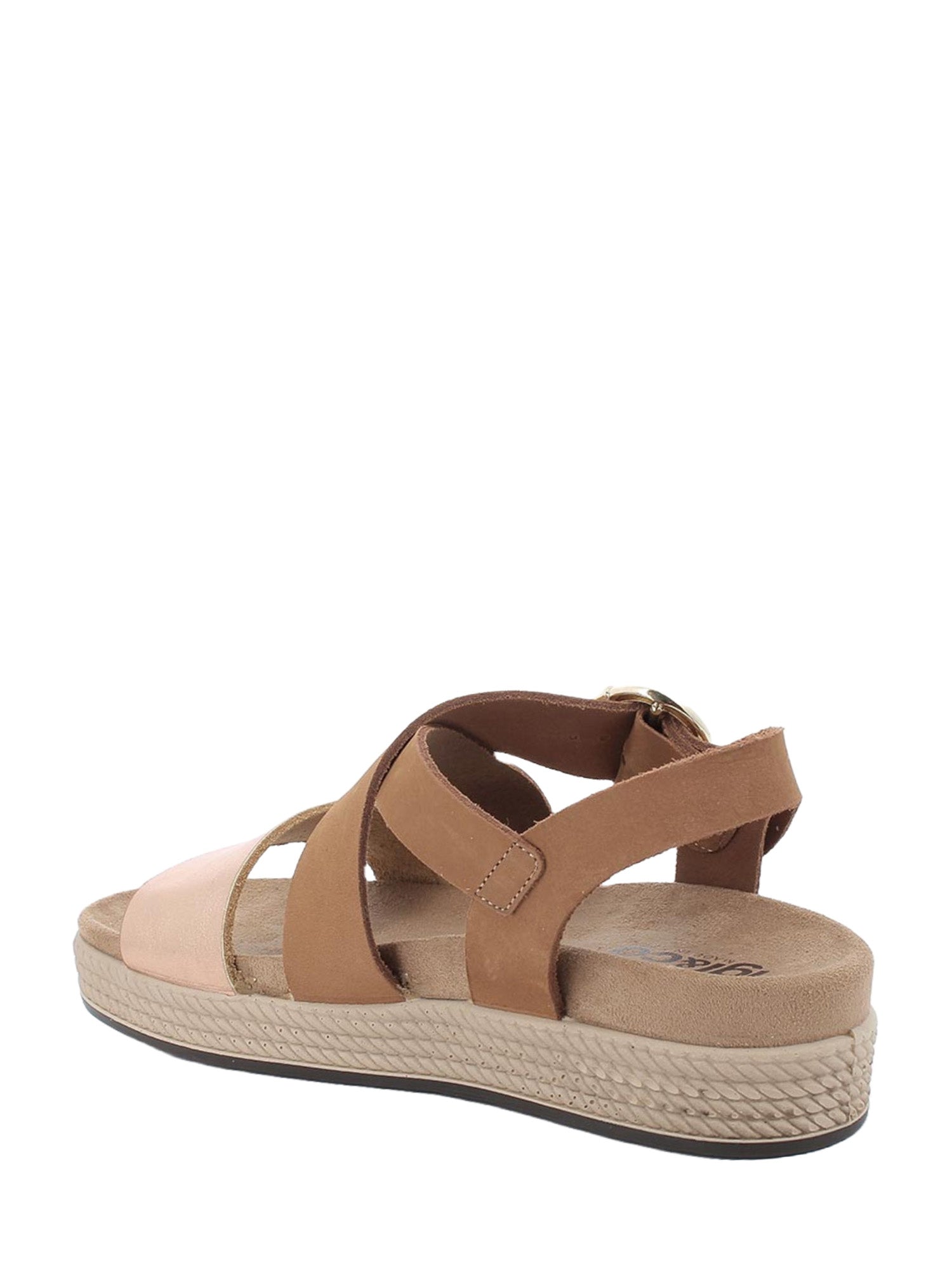 Sandali zeppa Marrone Igi&co