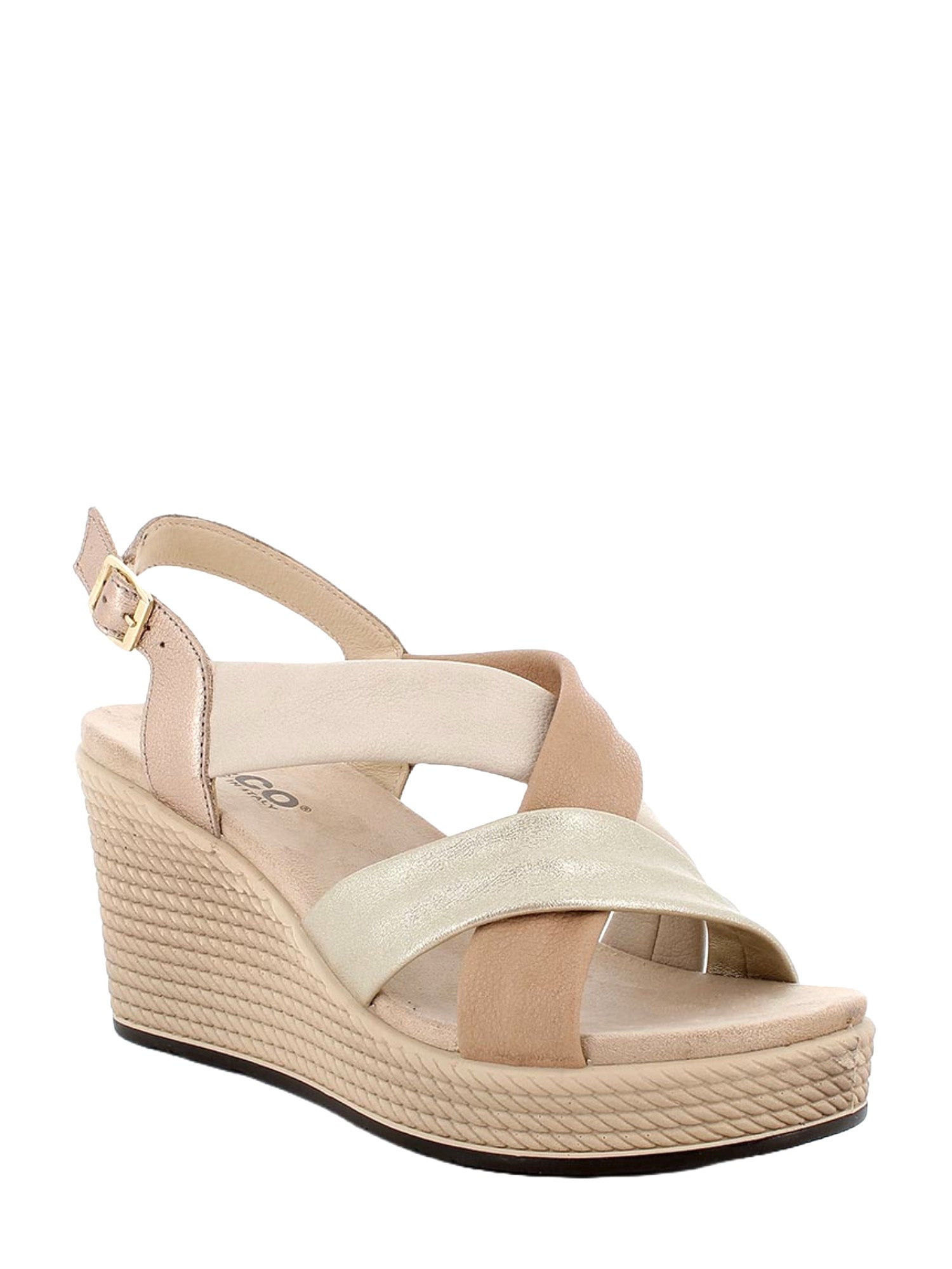 Sandali zeppa Beige Igi&co
