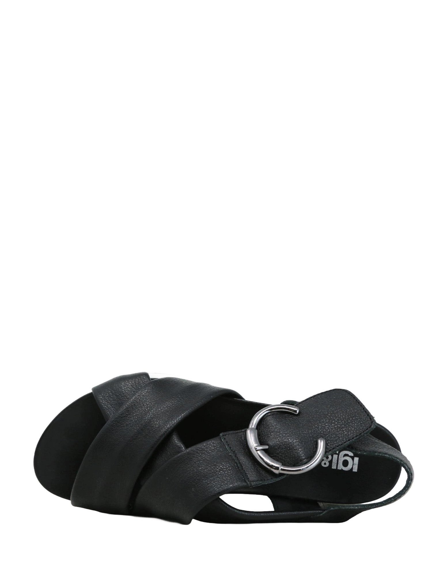 Sandali zeppa Nero Igi&co