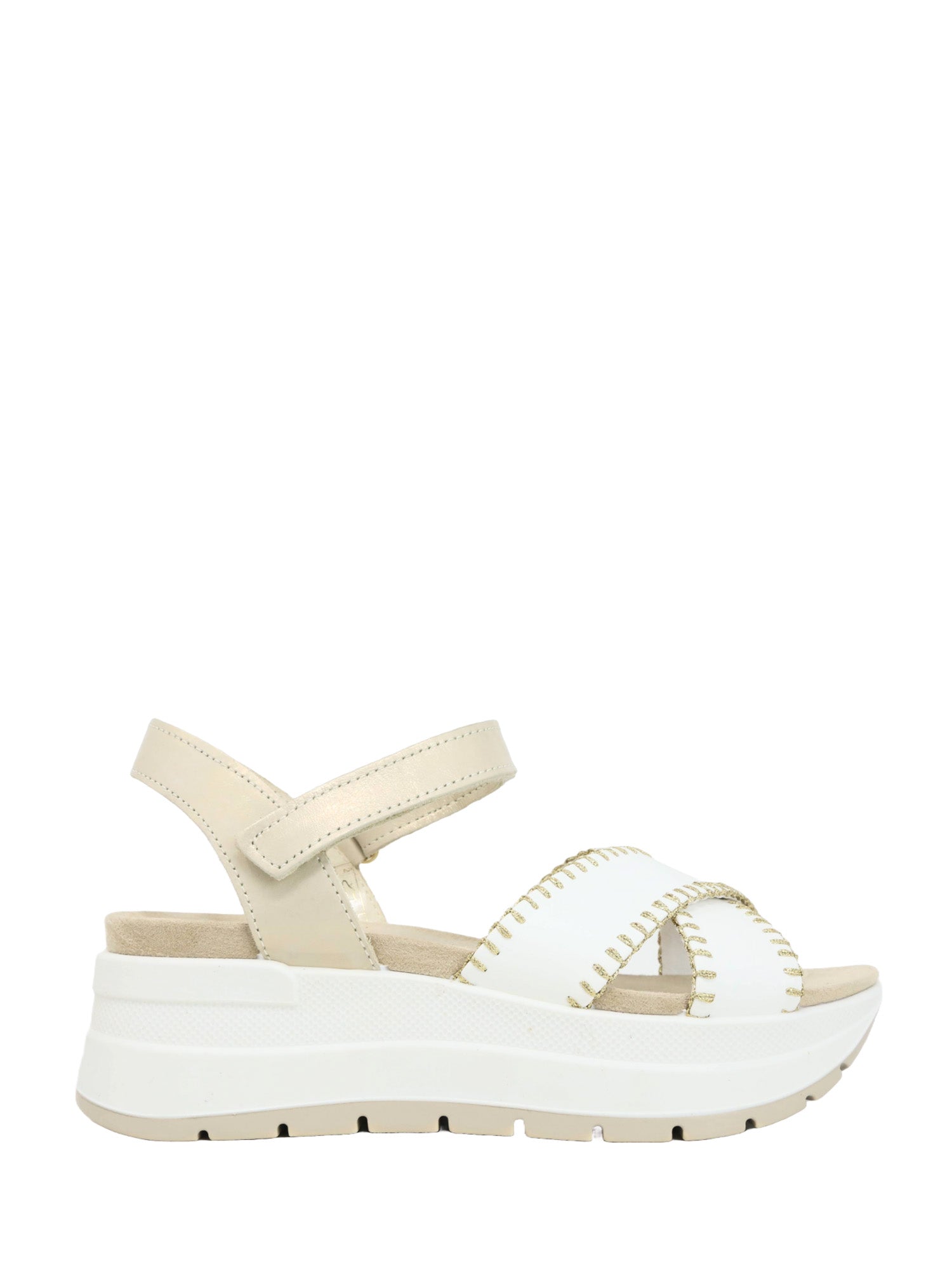 Sandali con strappi Bianco Igi&co