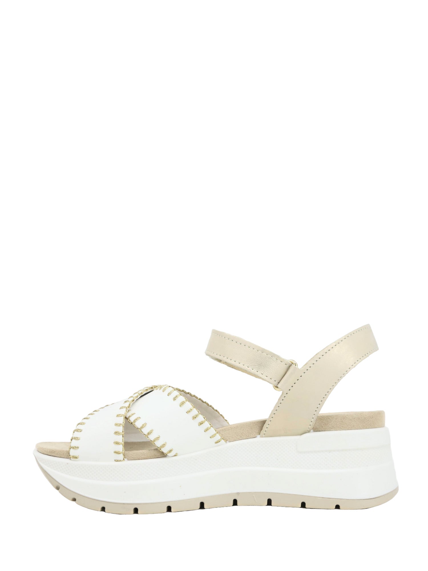 Sandali con strappi Bianco Igi&co