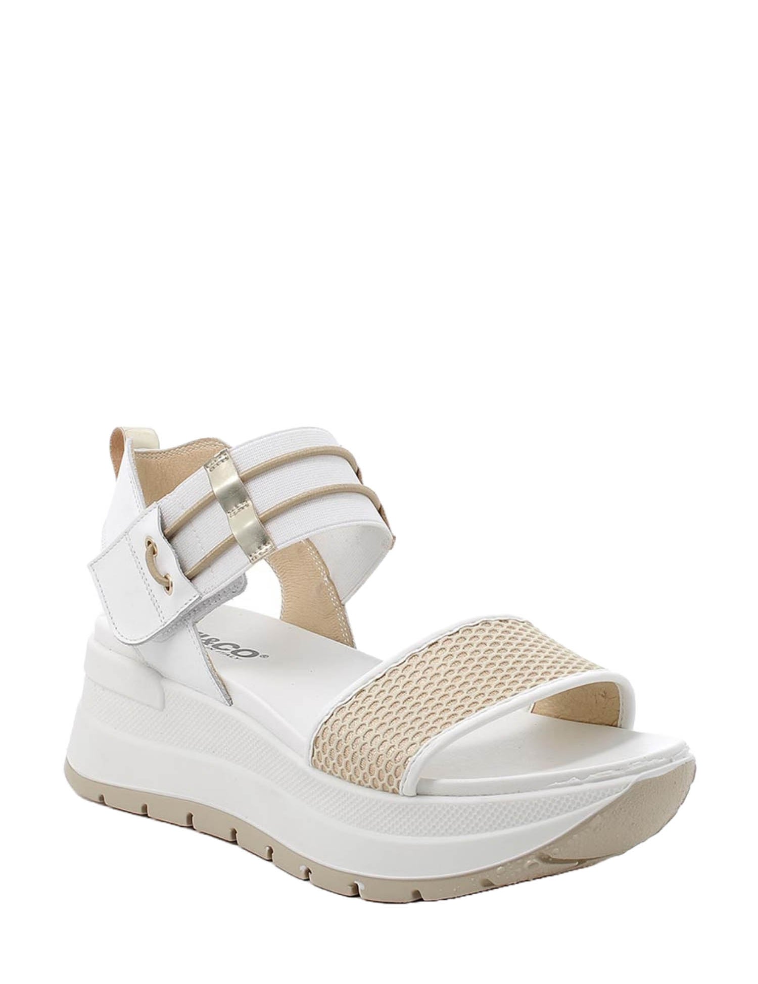 Sandali zeppa Bianco Igi&co