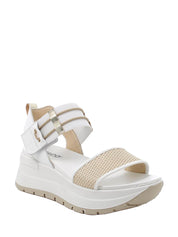 Sandali zeppa Bianco Igi&co