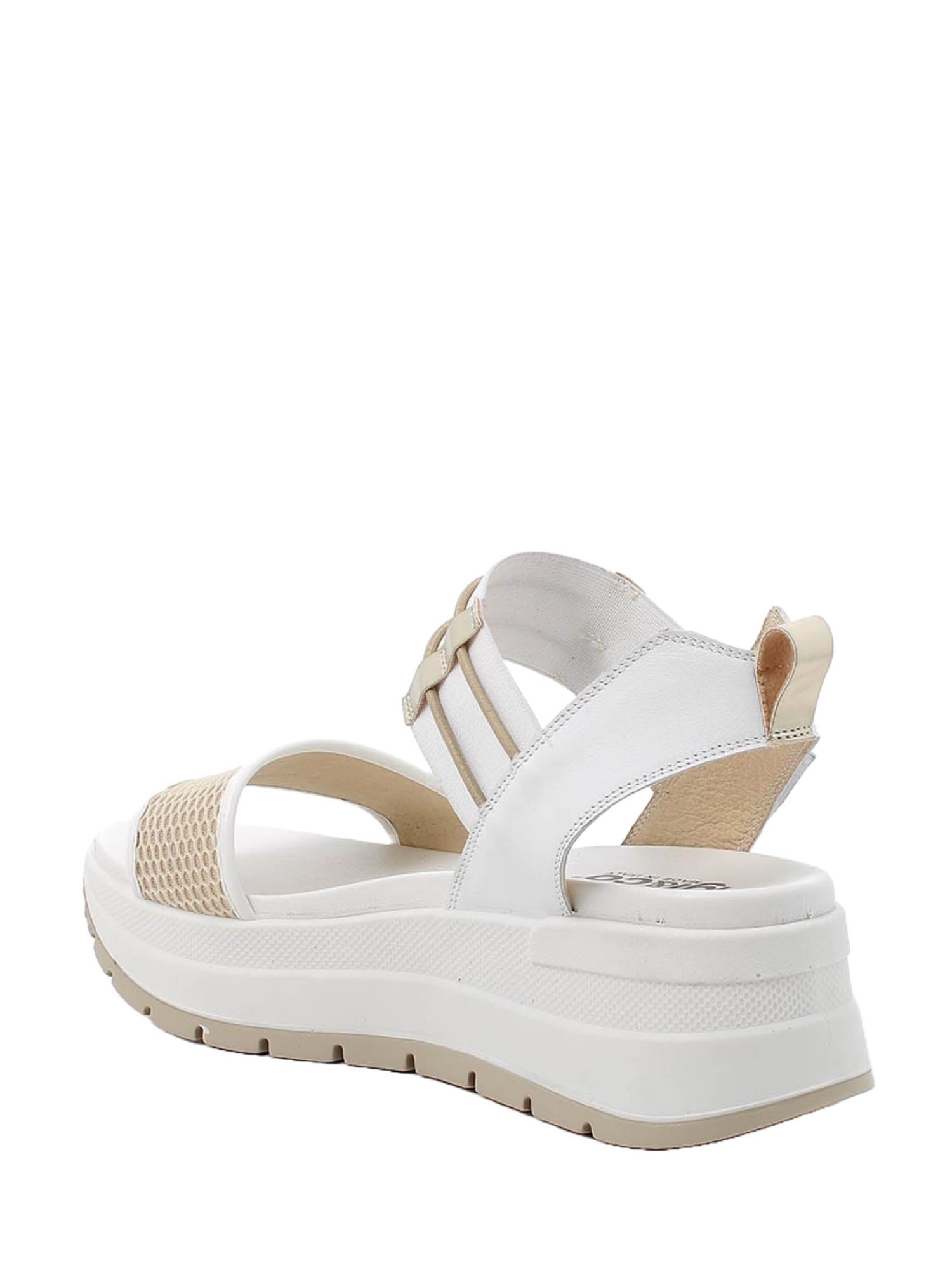 Sandali zeppa Bianco Igi&co