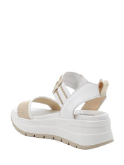 Sandali zeppa Bianco Igi&co