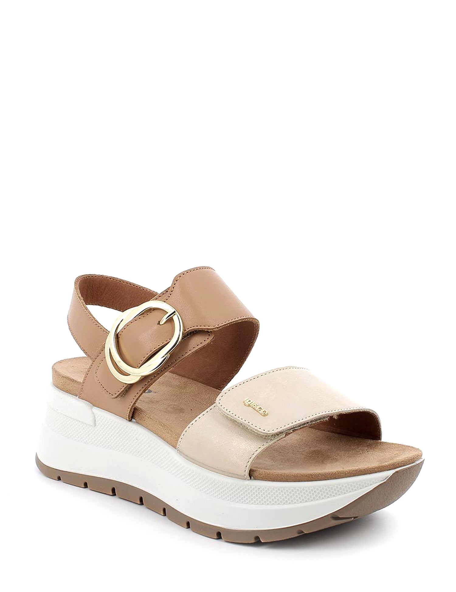 Sandali zeppa Marrone Igi&co