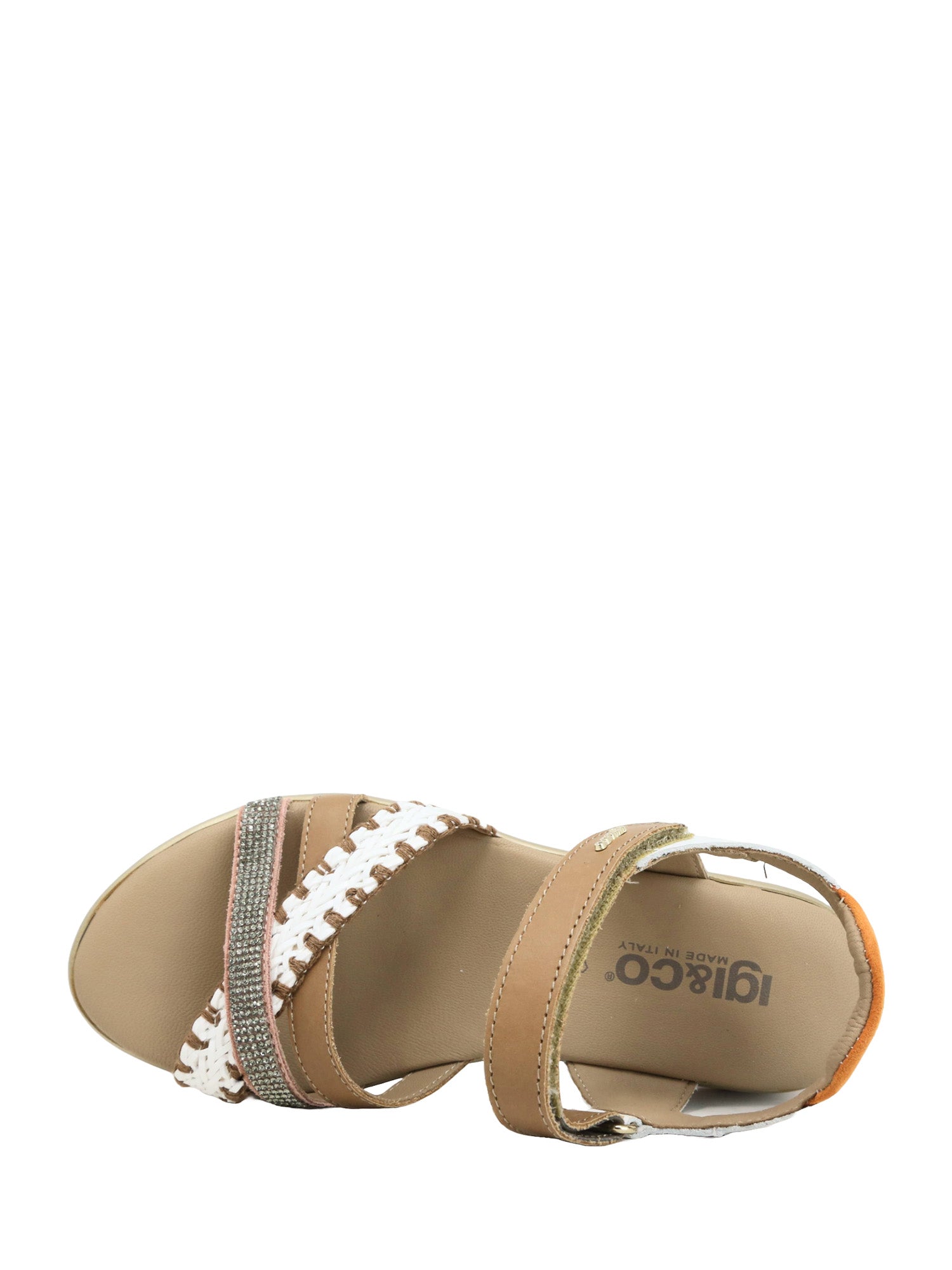 Sandali con strappi Bianco Igi&co