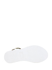 Sandali con strappi Bianco Rosa Igi&co