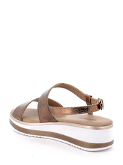 Sandali zeppa Marrone Igi&co