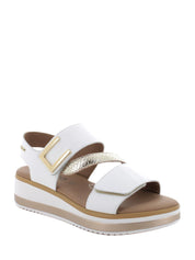 Sandali zeppa Bianco Igi&co