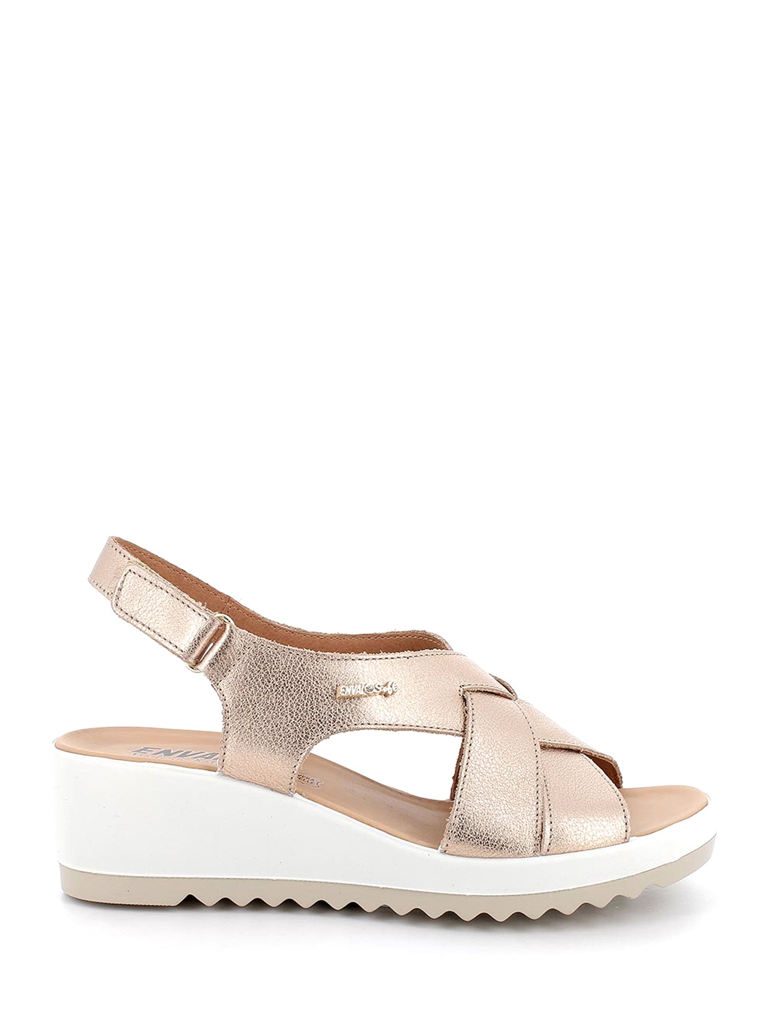 Sandali zeppa Dorato Enval