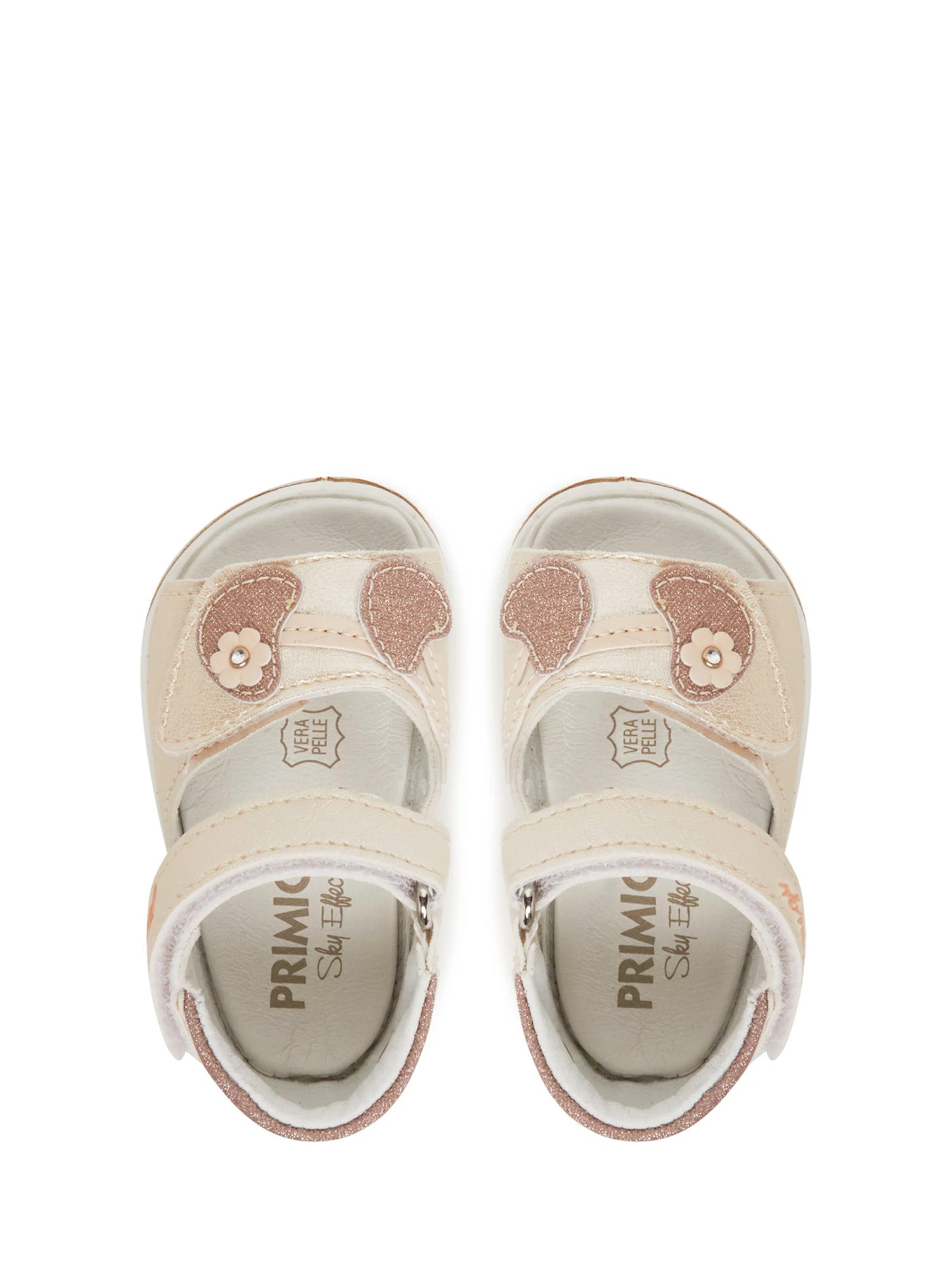 Sandali con strappi Beige Primigi