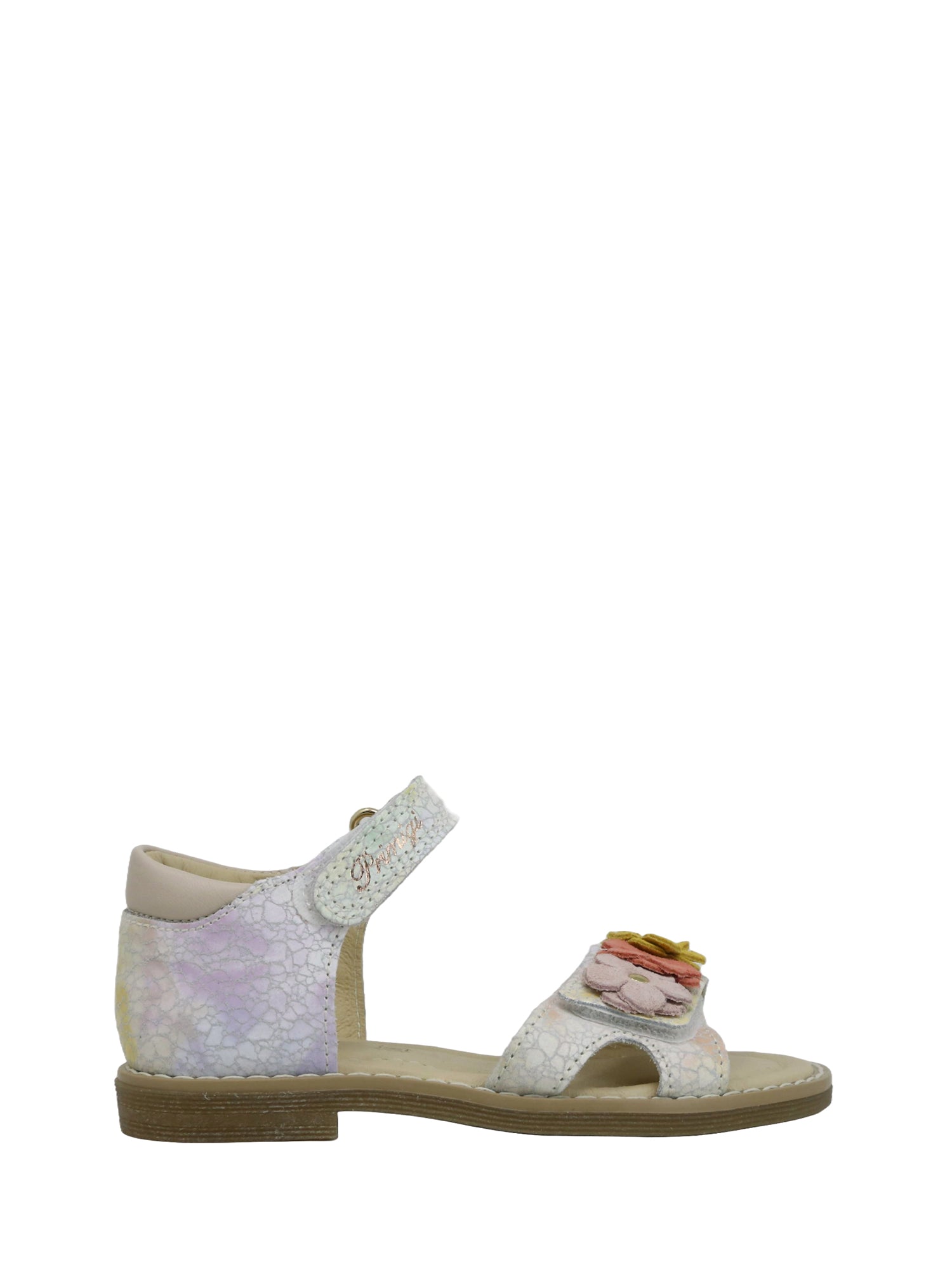 Sandali con strappi Bianco Giallo Primigi