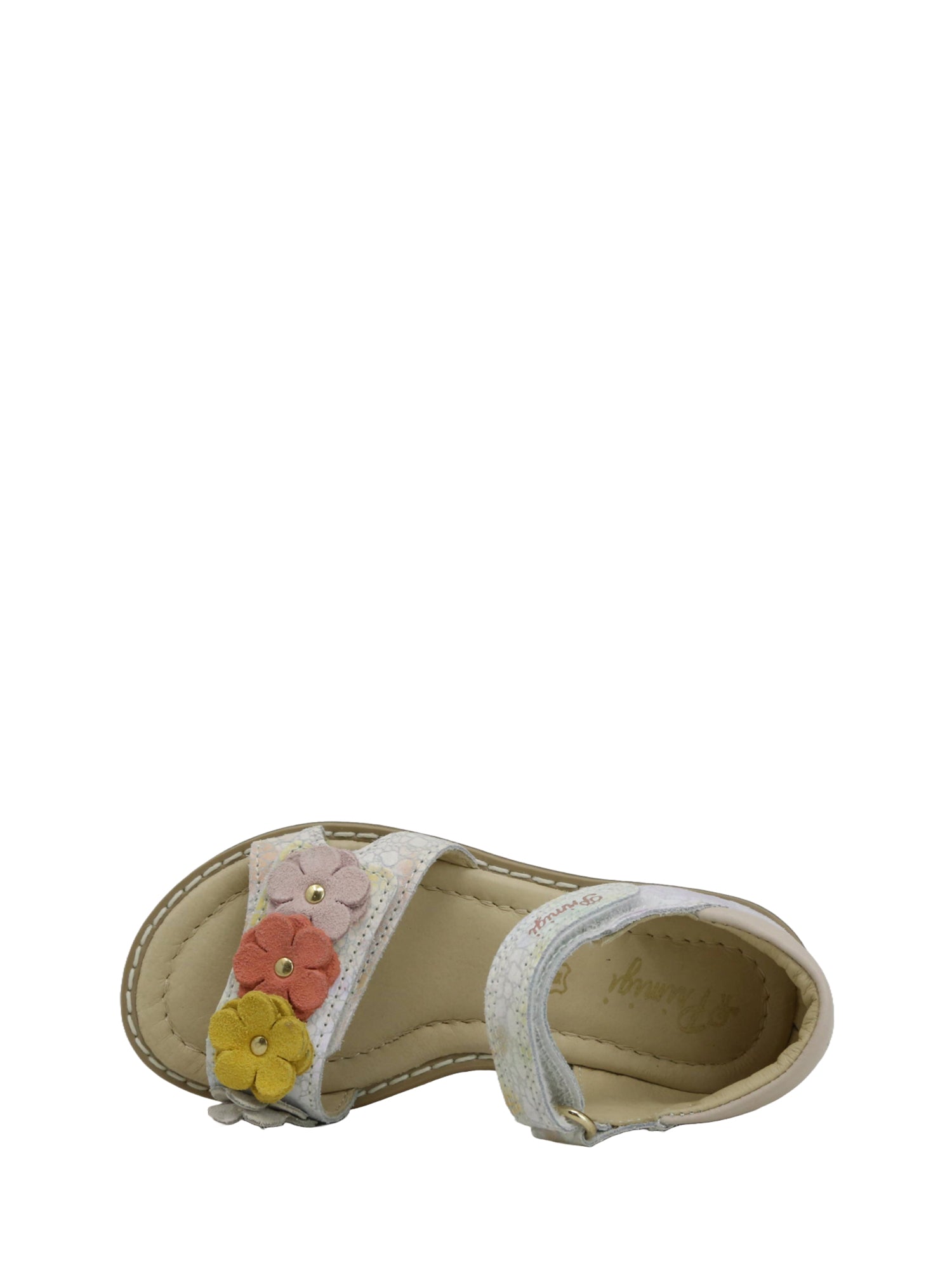 Sandali con strappi Bianco Giallo Primigi