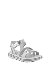 Sandali con strappi Argentato Primigi