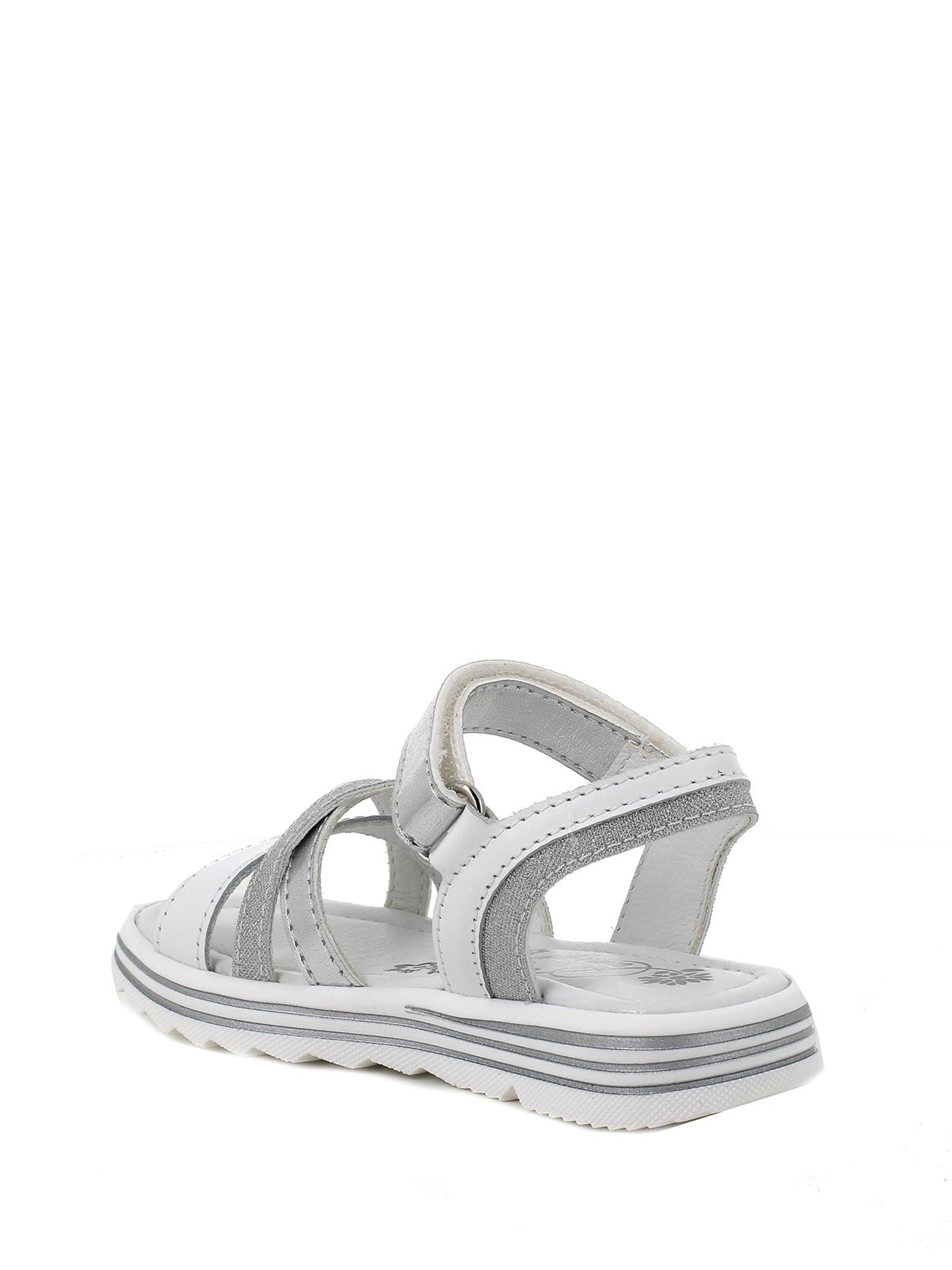 Sandali con strappi Argentato Primigi