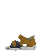 Sandali con strappi Marrone Blu Primigi