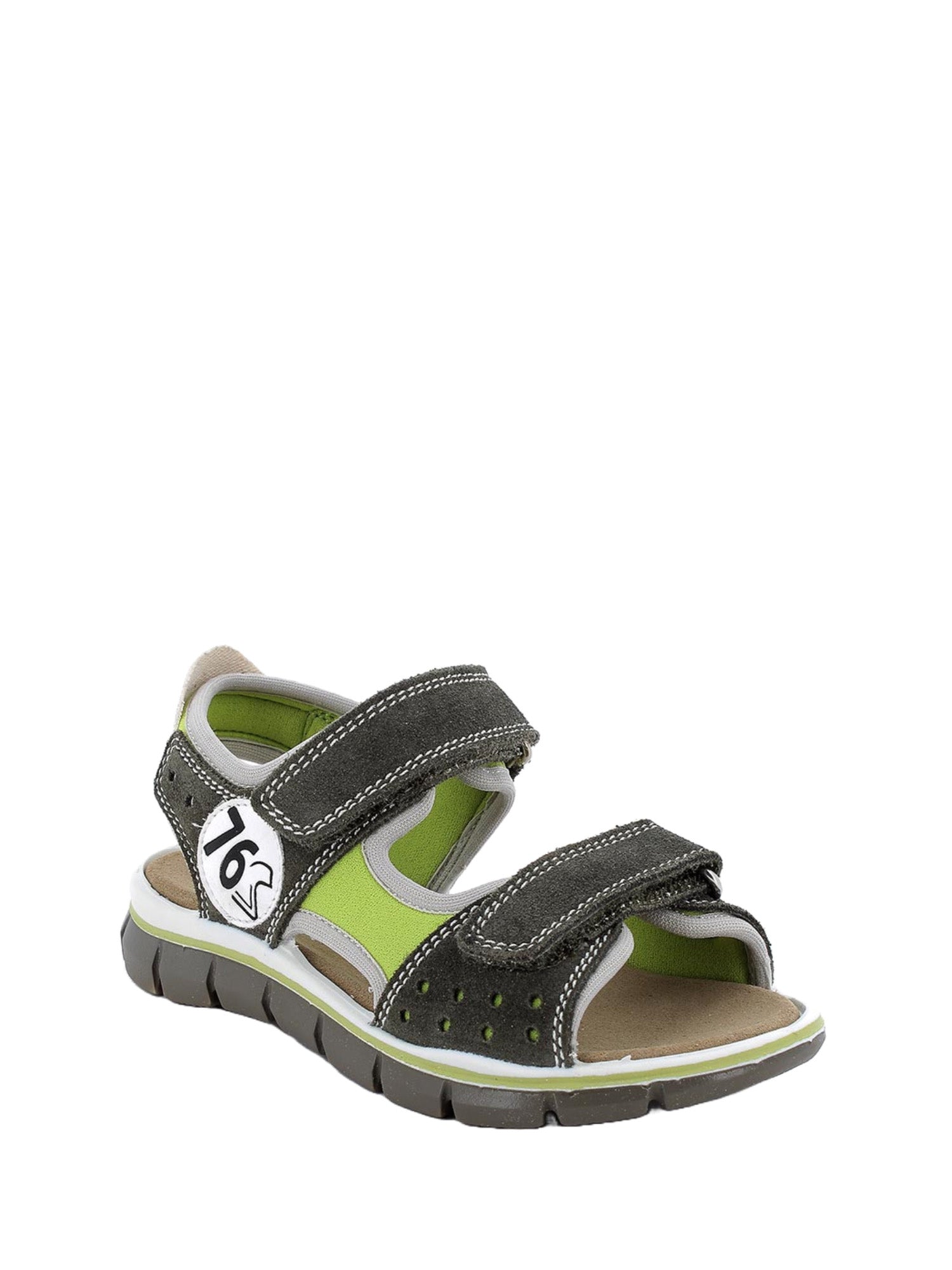 Sandali con strappi Verde Primigi