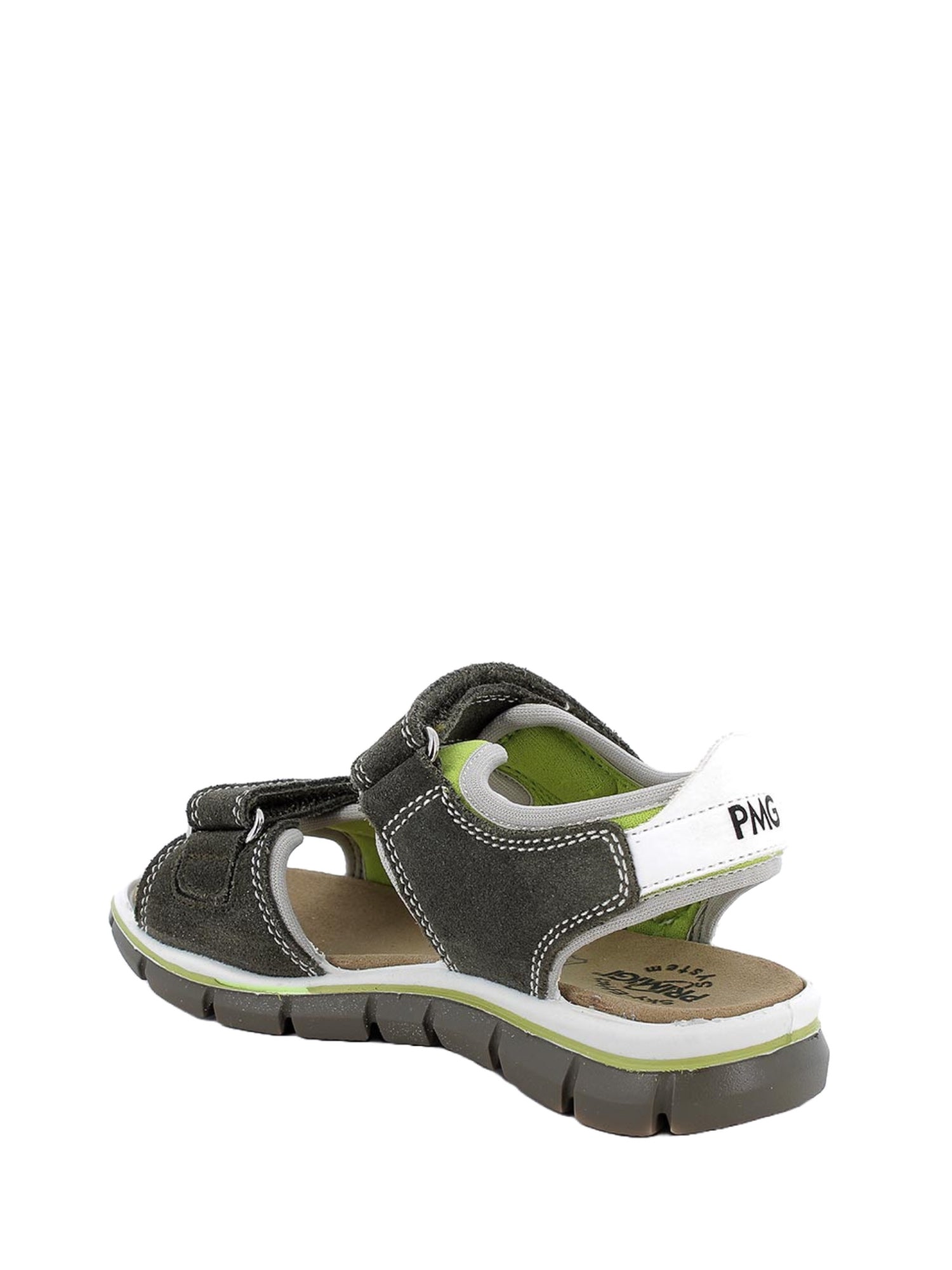 Sandali con strappi Verde Primigi