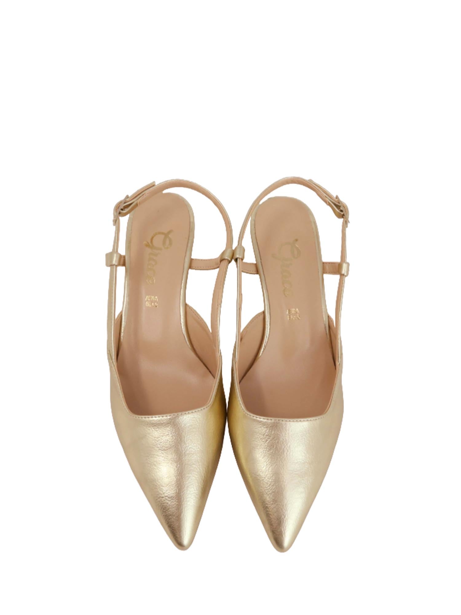 Sandali tacco Dorato Grace Shoes