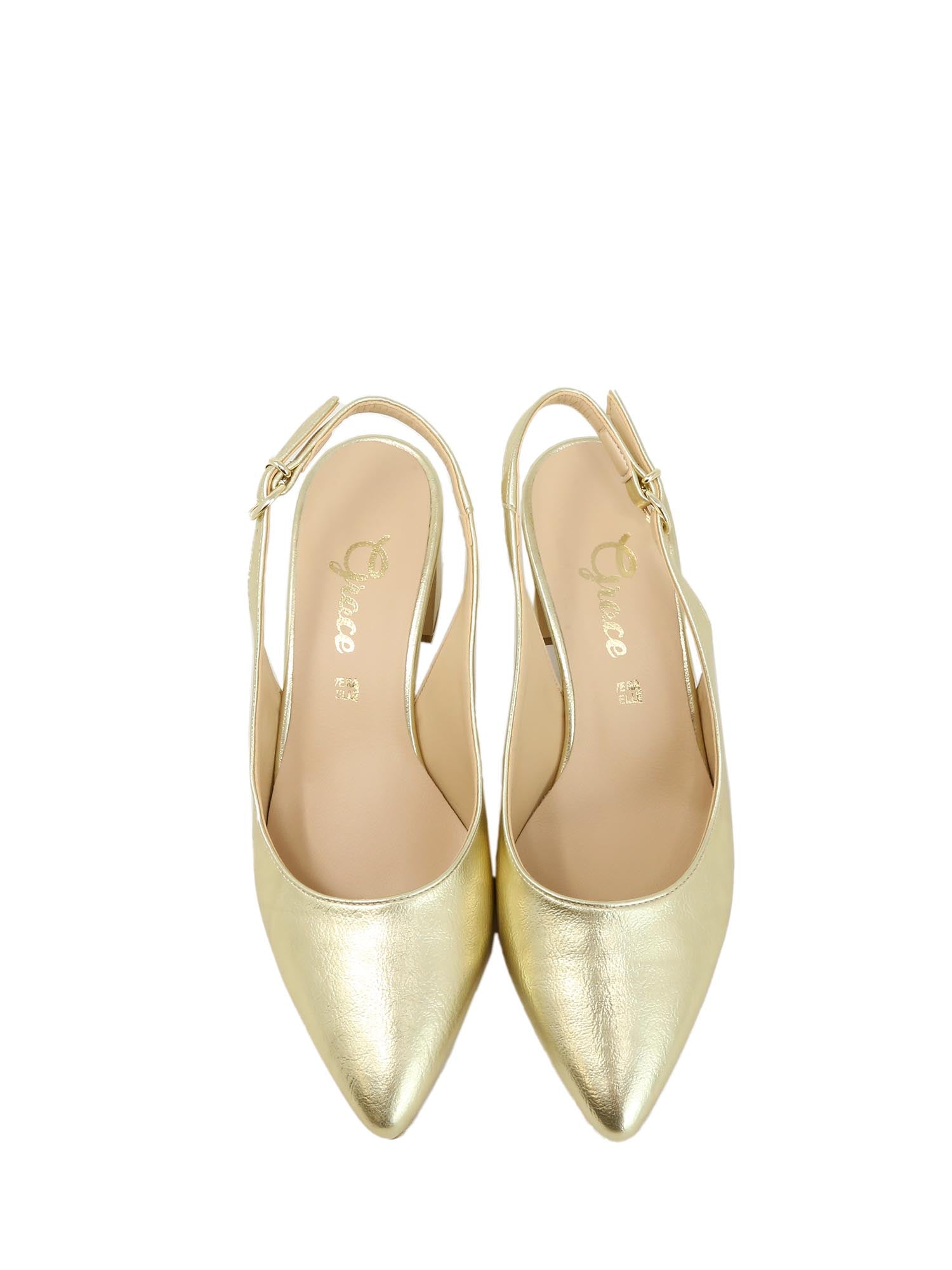 Sandali tacco Dorato Grace Shoes