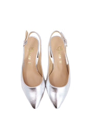 Sandali tacco Argentato Grace Shoes