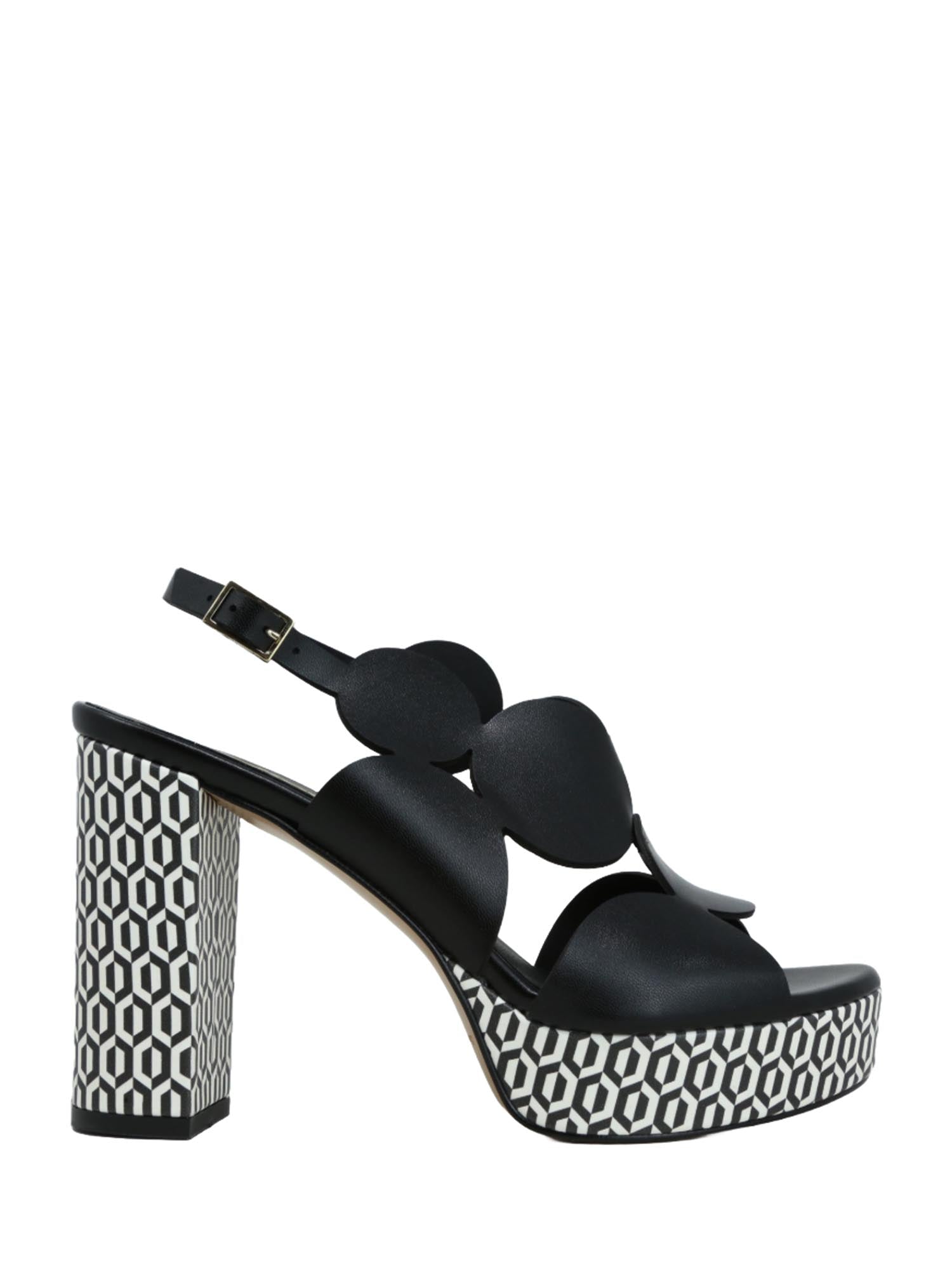 Sandali tacco Nero Grace Shoes