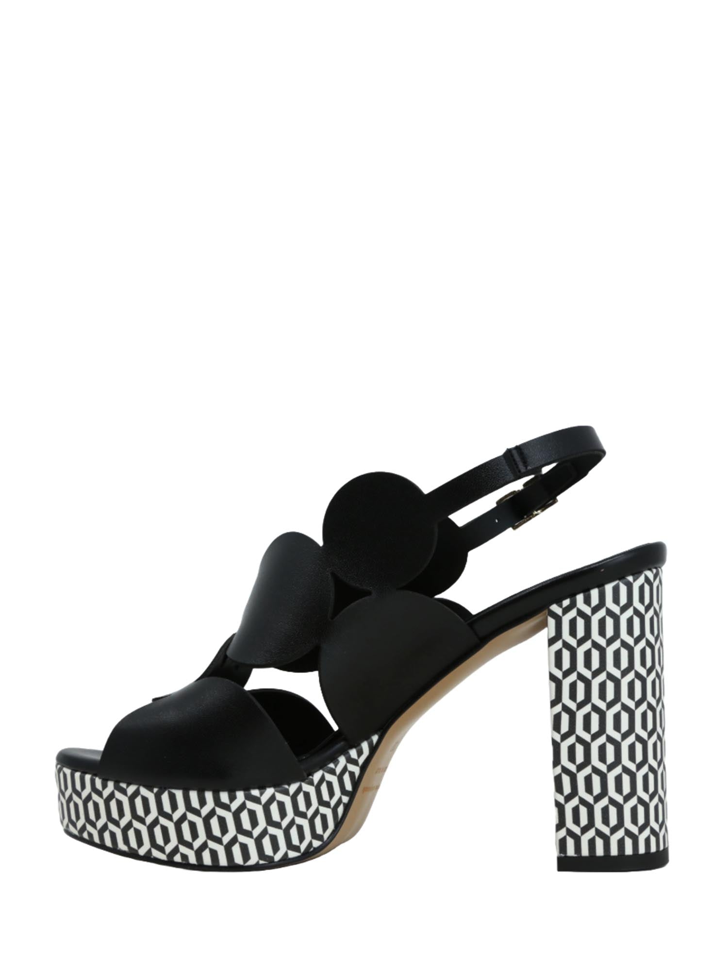 Sandali tacco Nero Grace Shoes