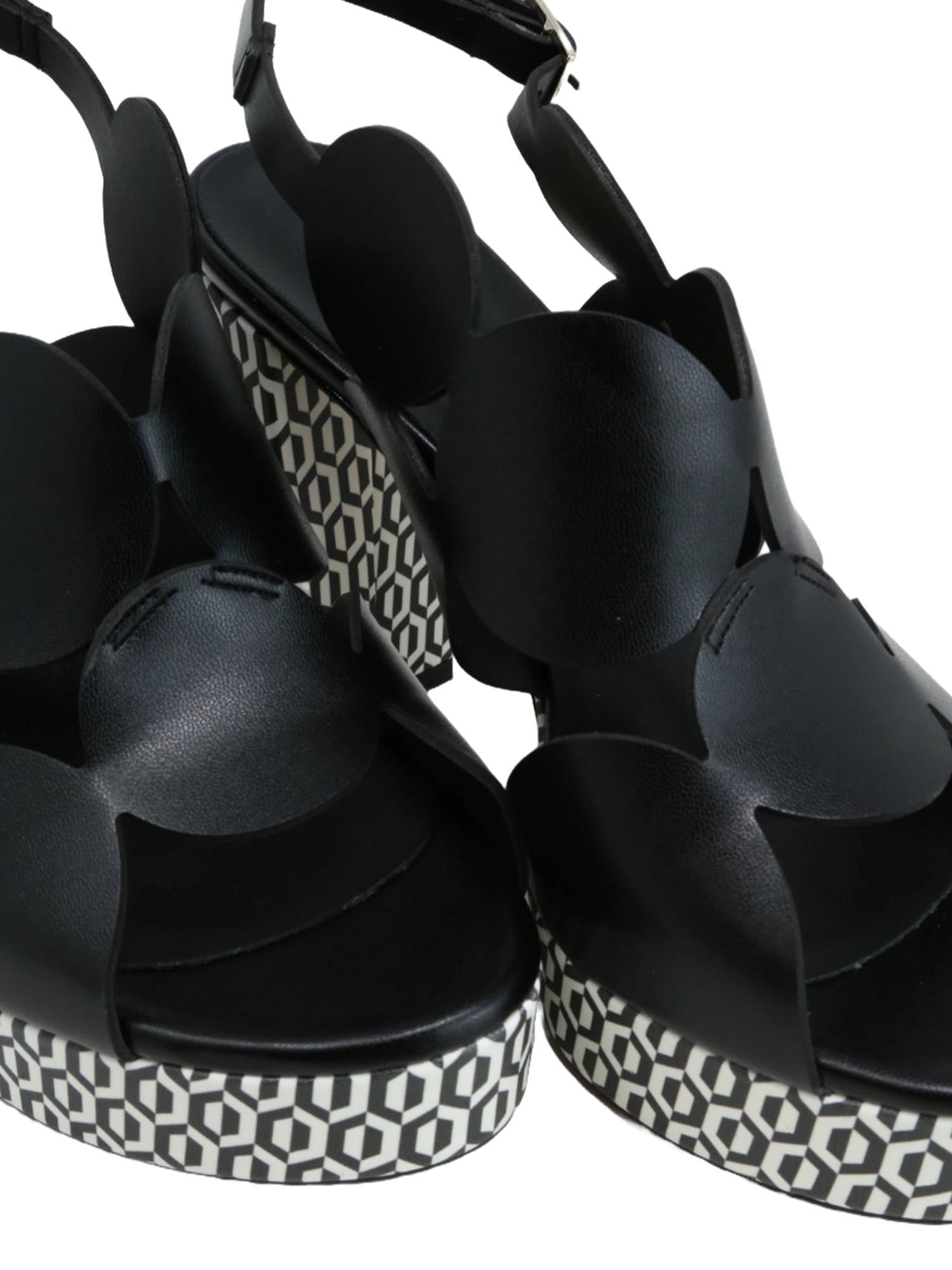Sandali tacco Nero Grace Shoes