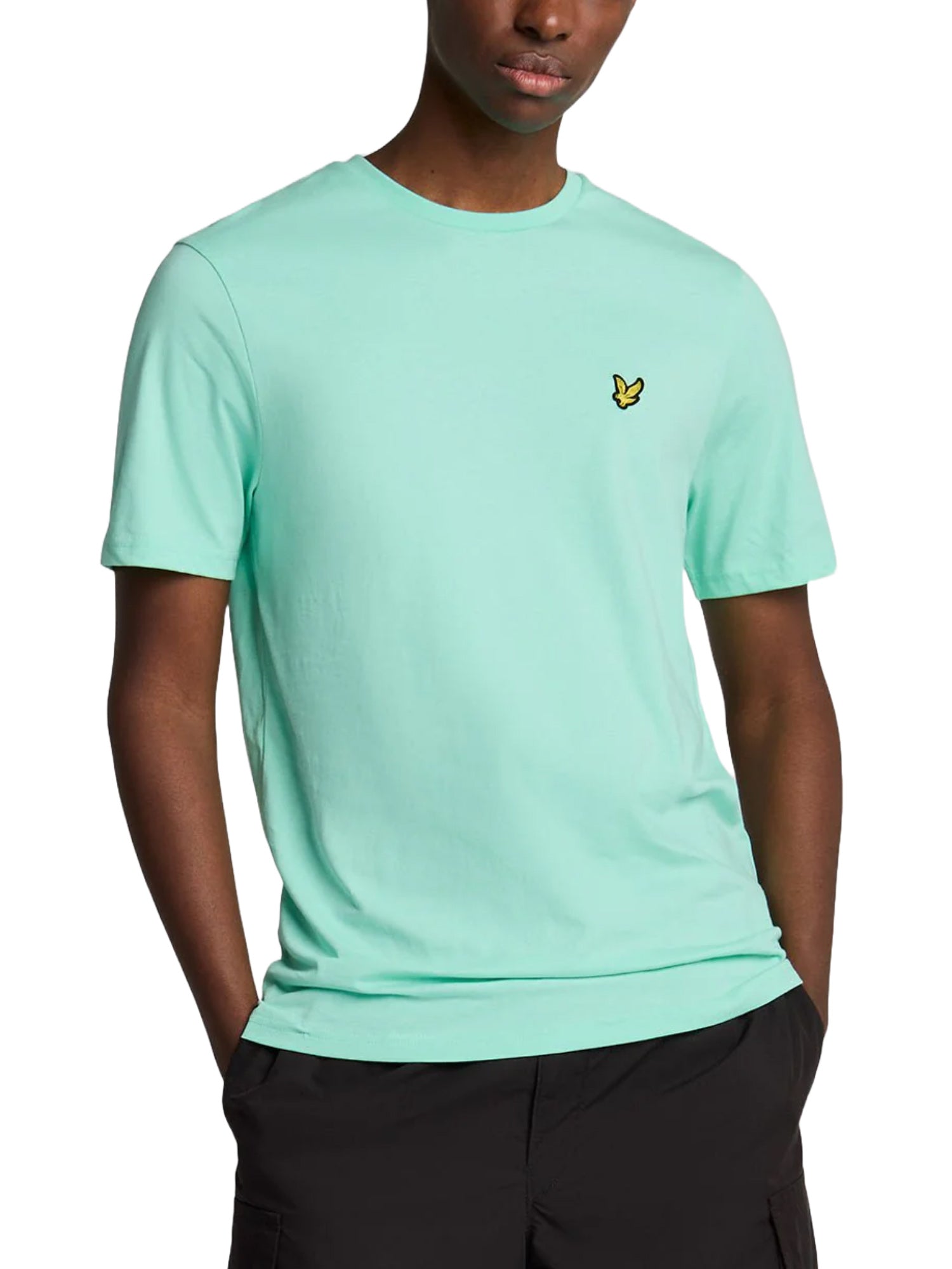 T-shirt Turchese Lyle & Scott