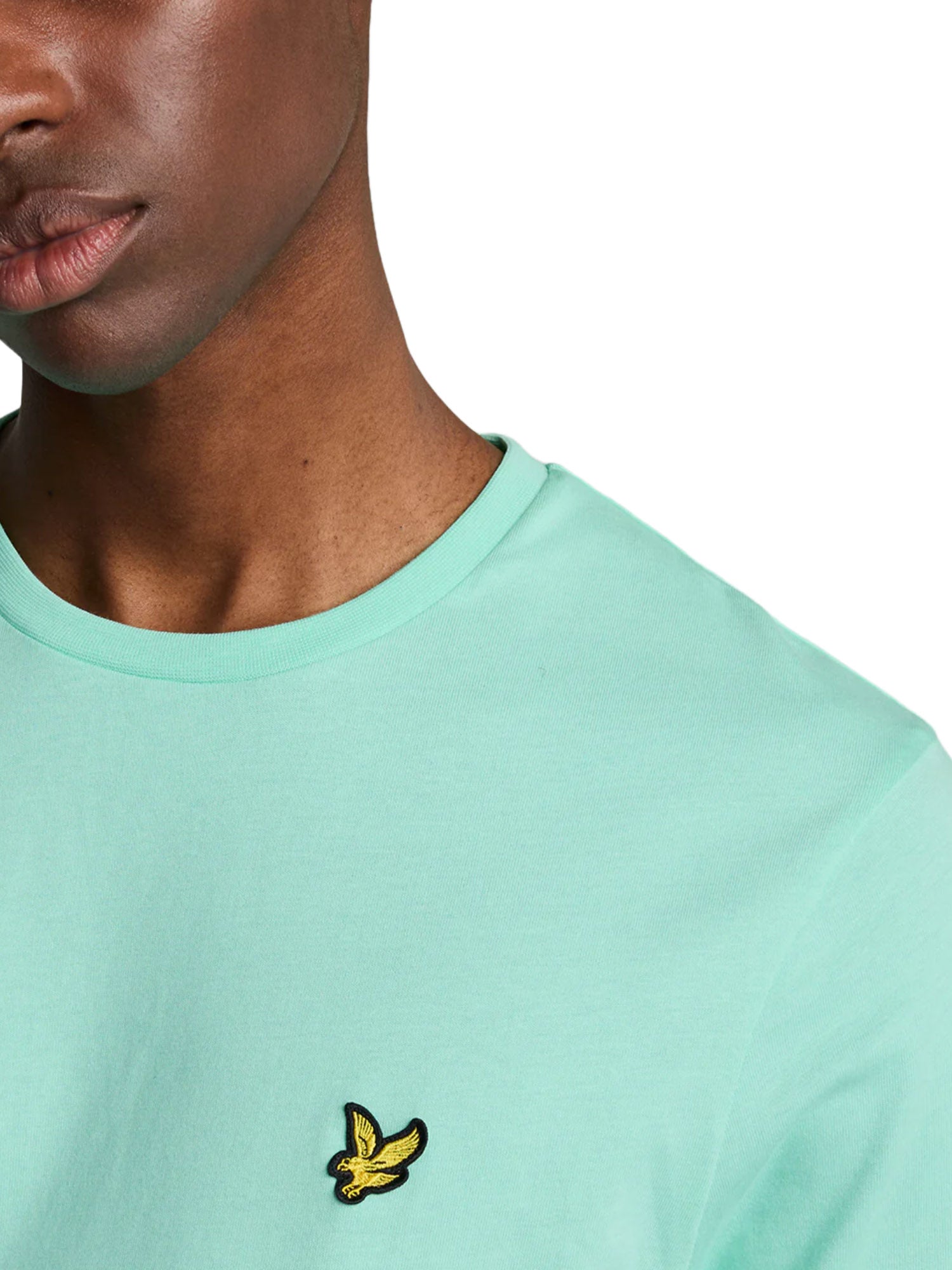 T-shirt Turchese Lyle & Scott