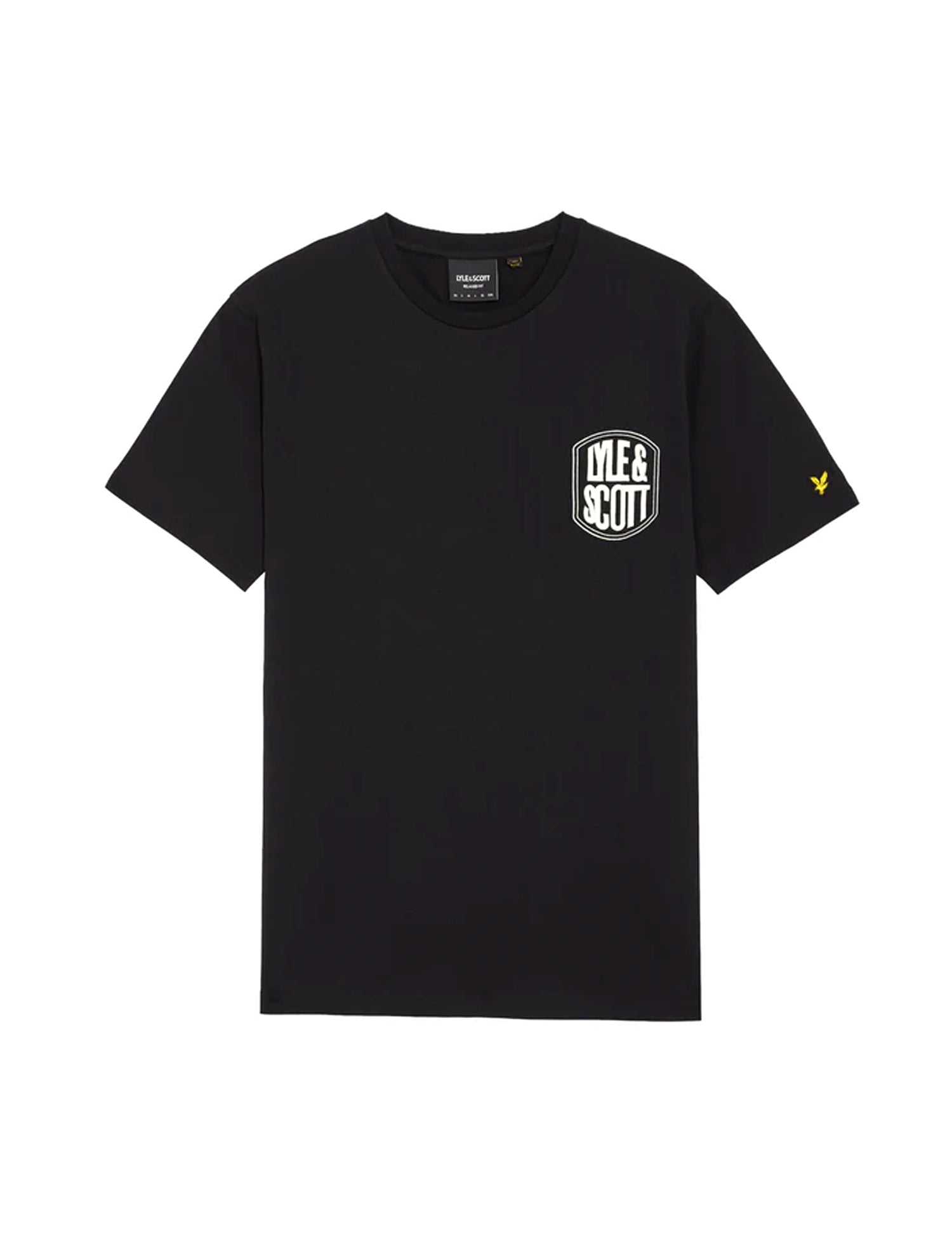T-shirt Nero Lyle & Scott