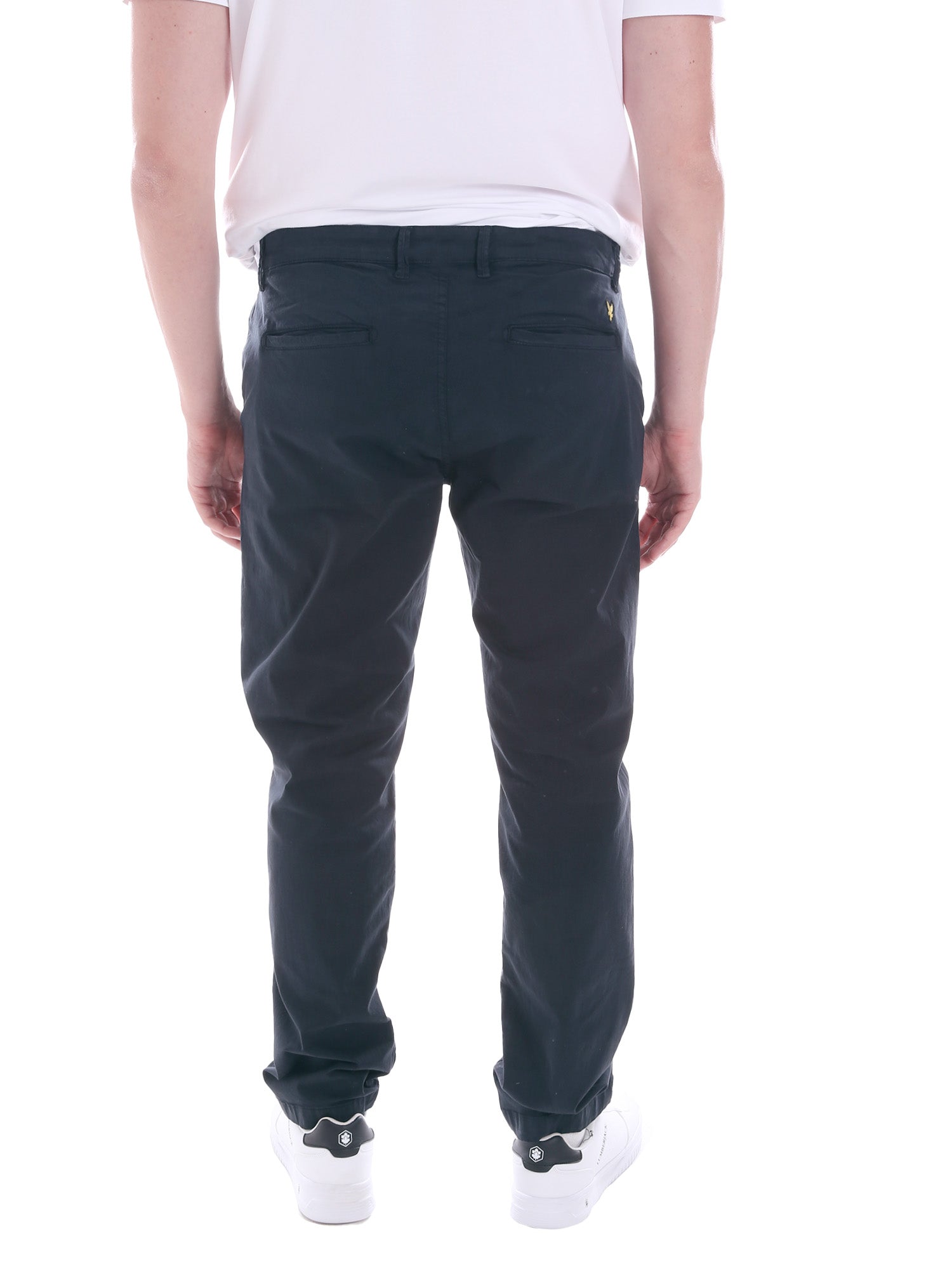 Pantaloni Blu Lyle & Scott