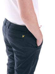 Pantaloni Blu Lyle & Scott