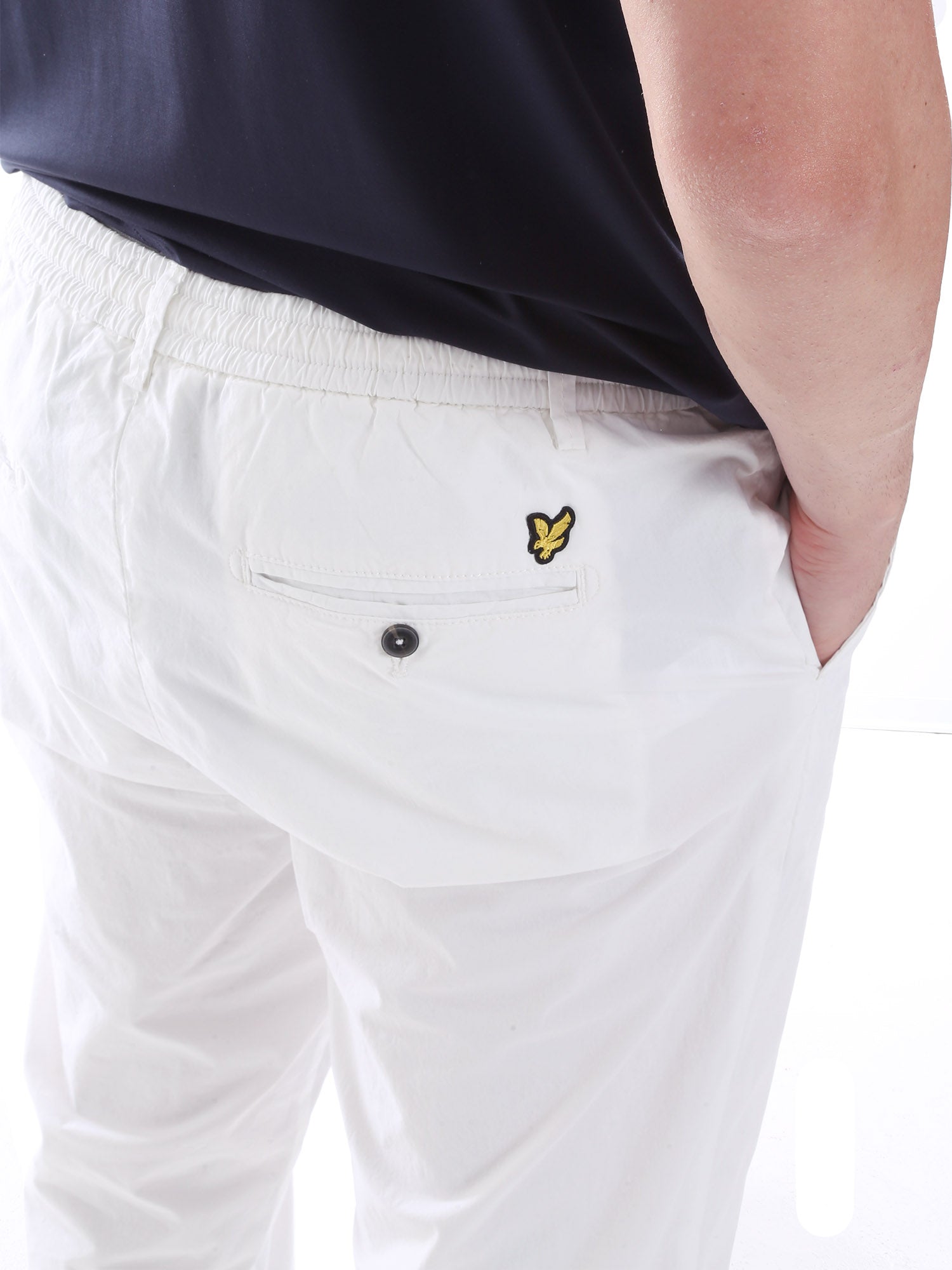 Pantaloni Bianco Lyle & Scott