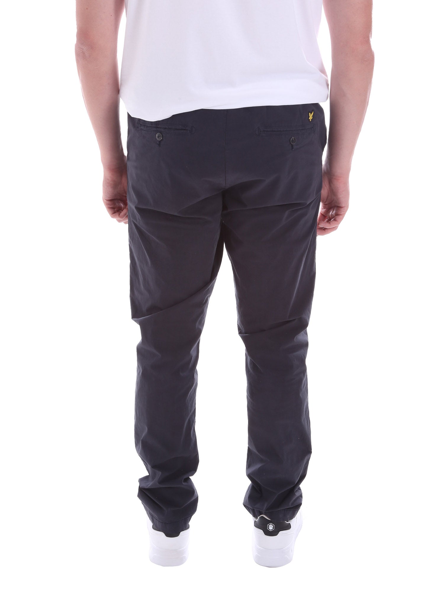 Pantaloni Blu Lyle & Scott