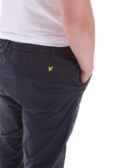 Pantaloni Blu Lyle & Scott