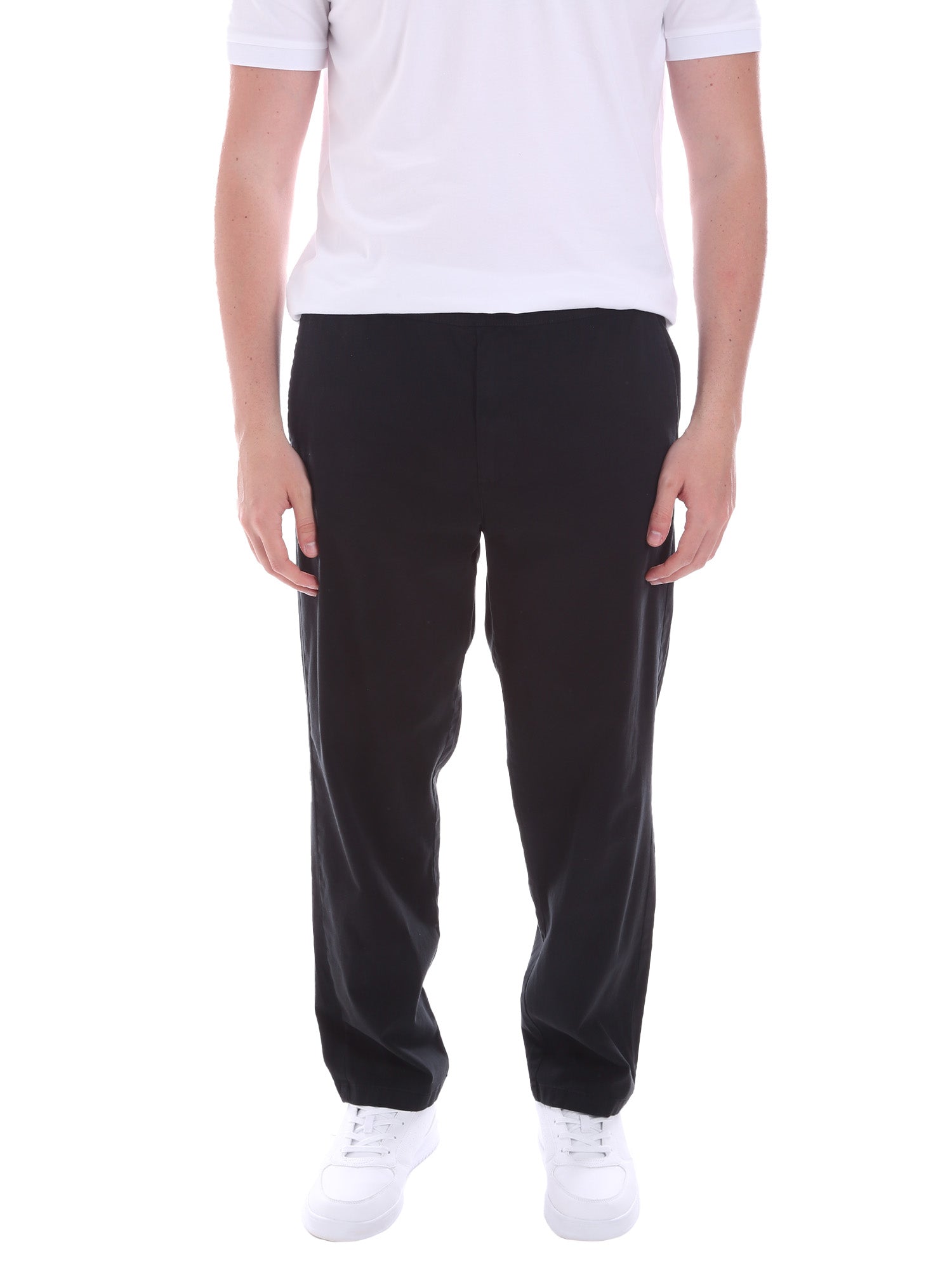 Pantaloni Nero Lyle & Scott