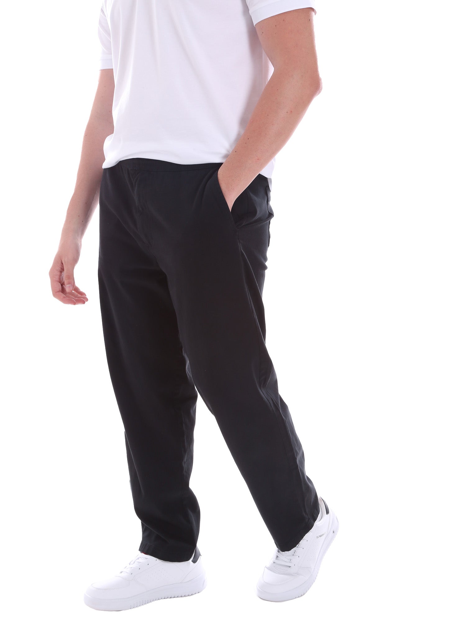 Pantaloni Nero Lyle & Scott