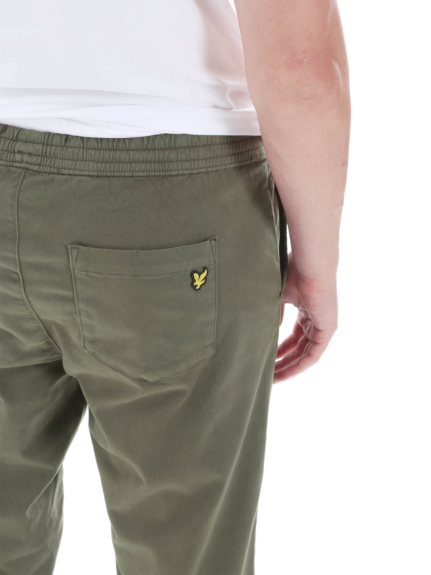 Pantaloni Verde Lyle & Scott