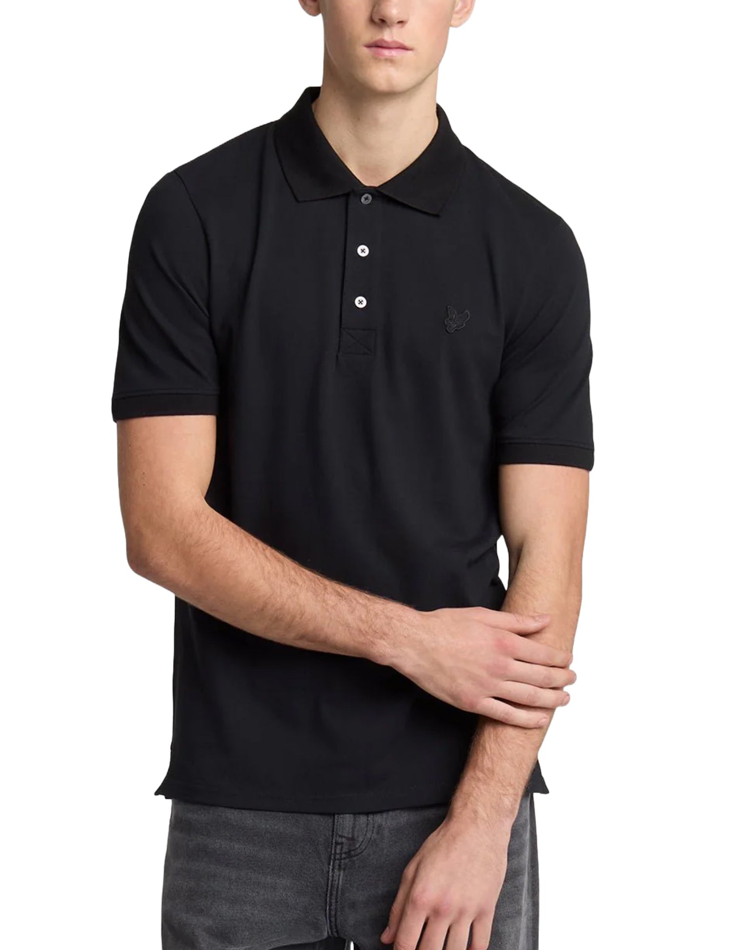 Polo Nero Lyle & Scott