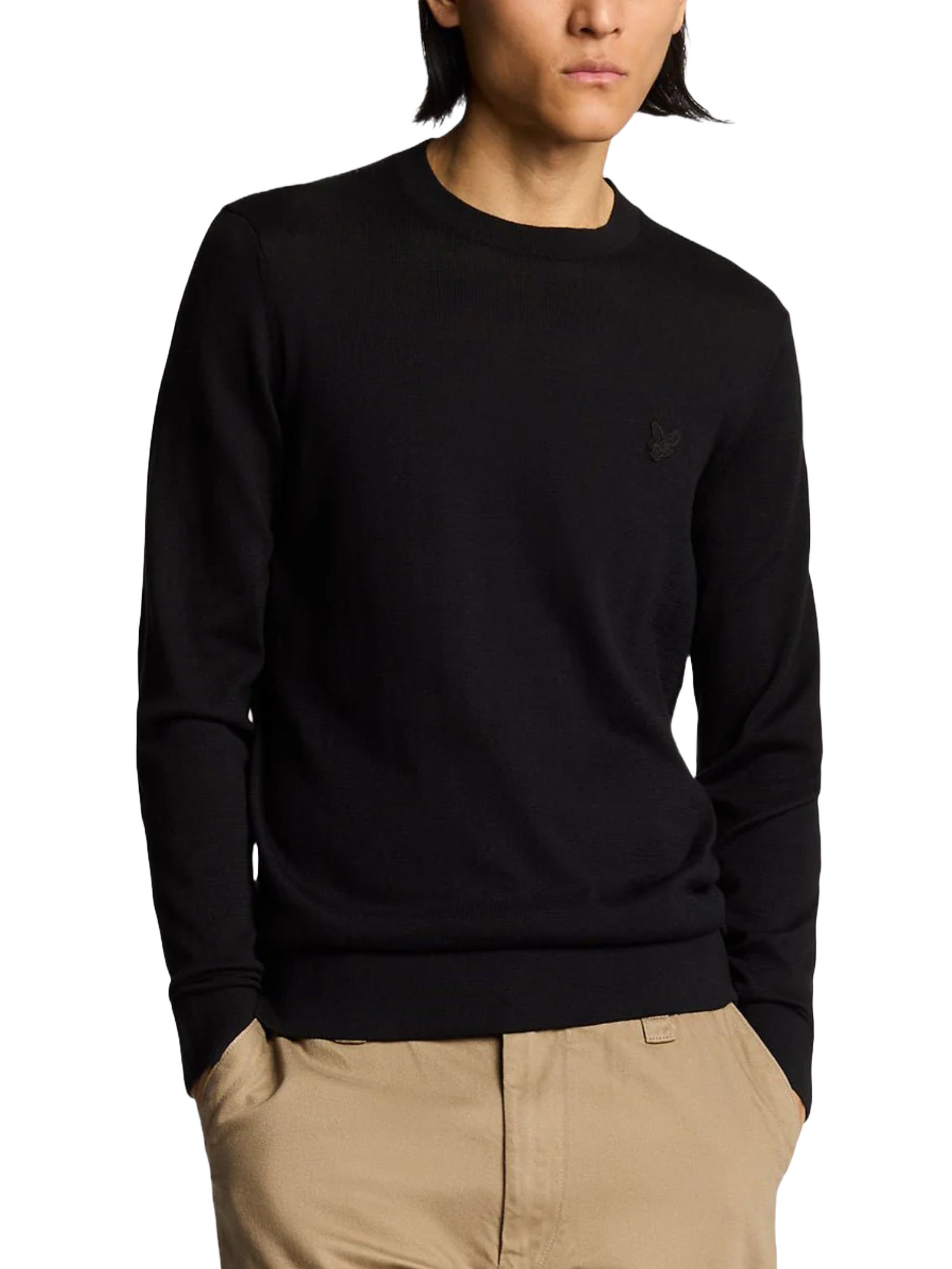 Maglioncini Nero Lyle & Scott