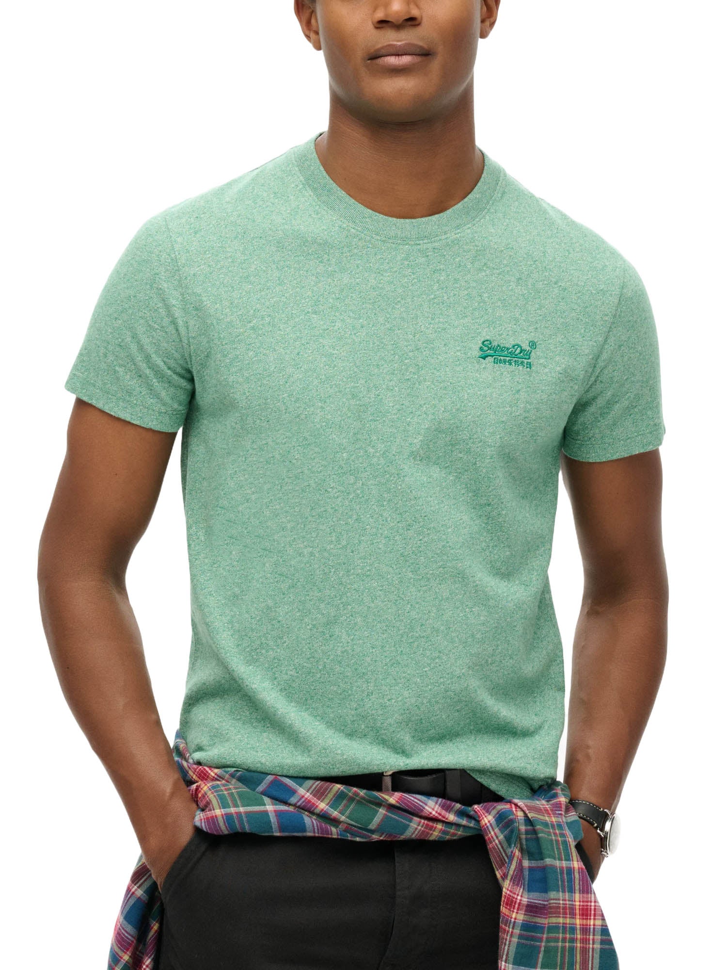 T-shirt Verde Chiaro Superdry