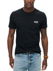 T-shirt Nero Bianco Superdry