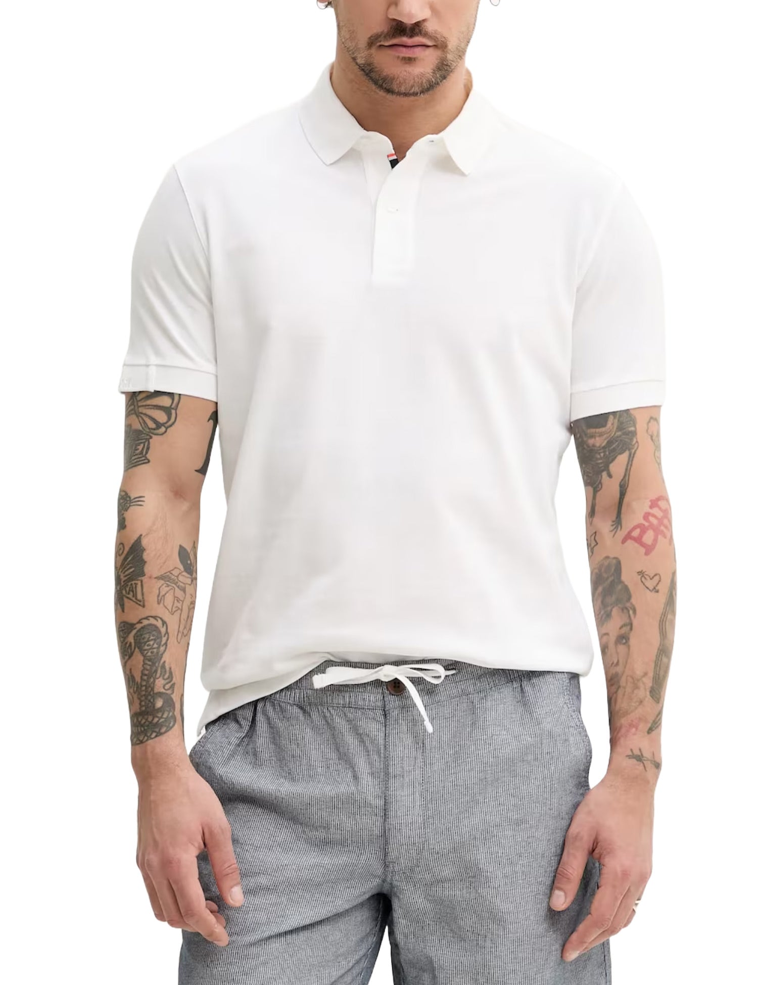 Polo Bianco Superdry