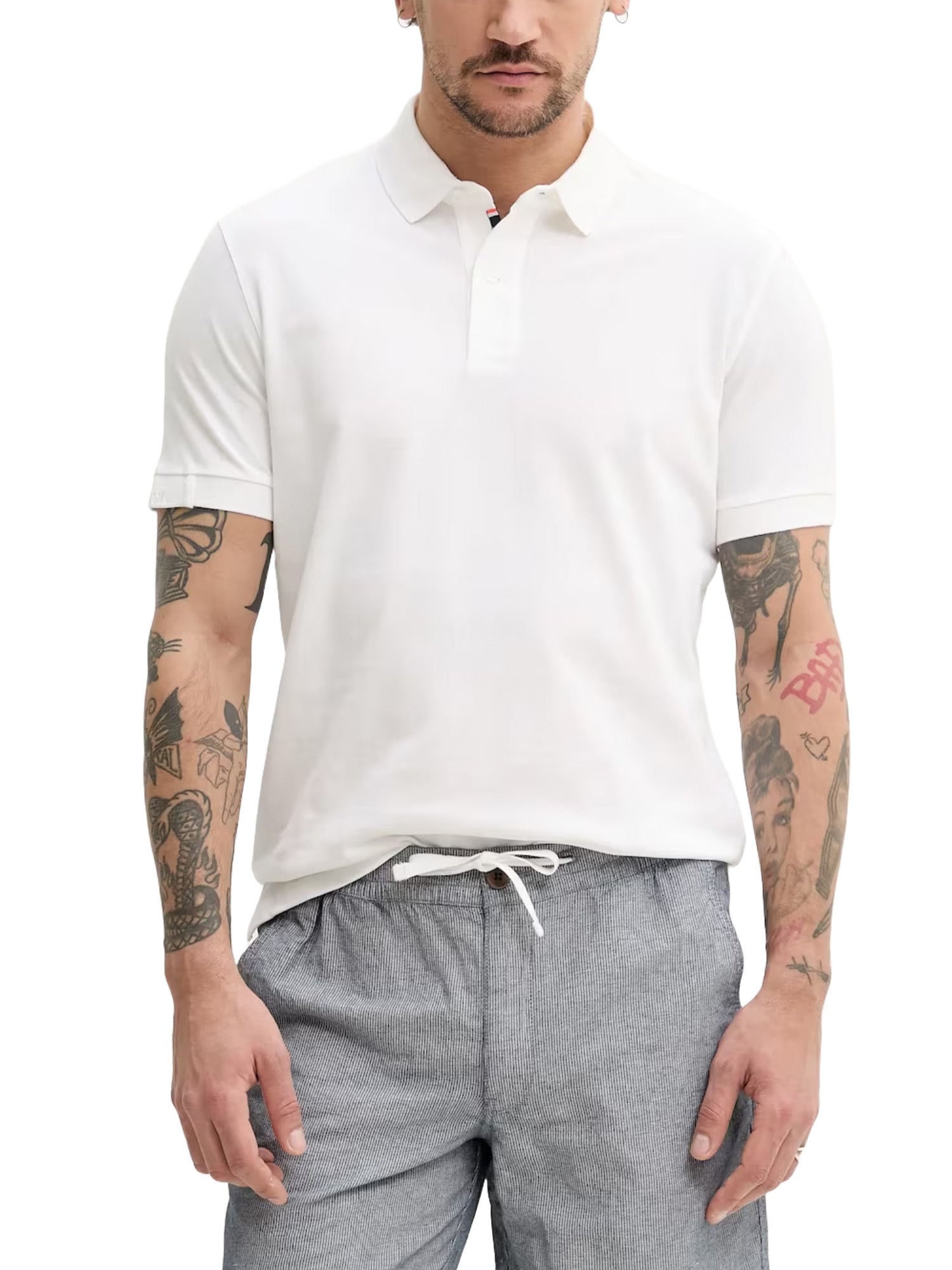 Polo Bianco Superdry