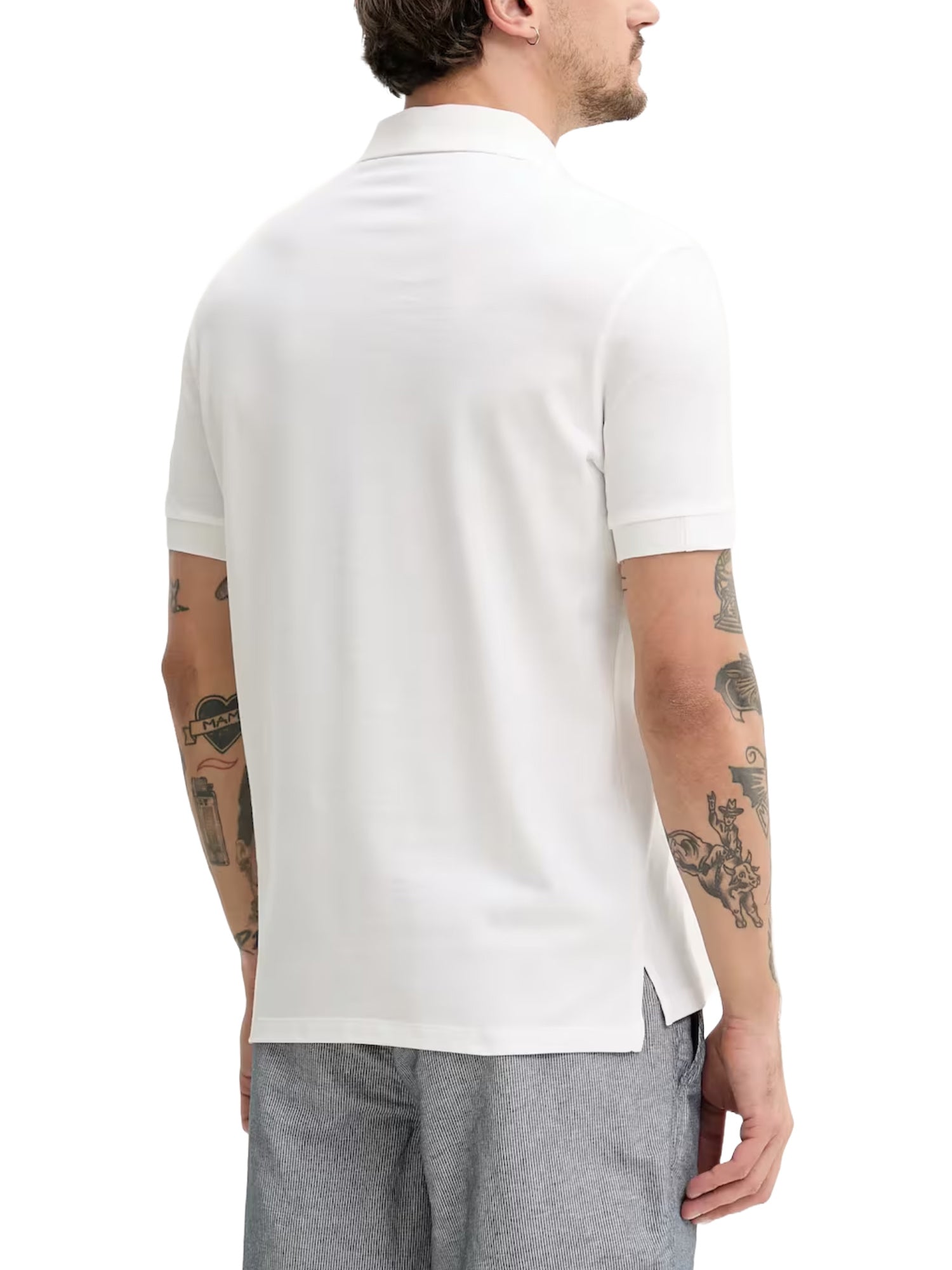 Polo Bianco Superdry